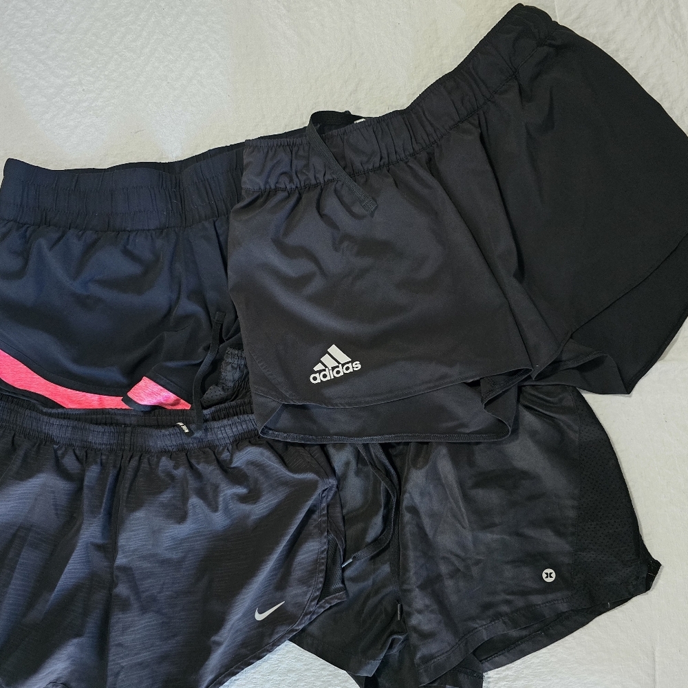 Adidas Nike RBX BCG Black Athletic Shorts
